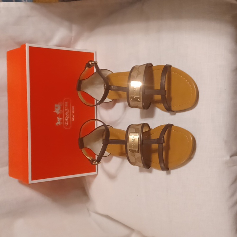 Coach Harriet Signature Sandals - Picture 2 of 3